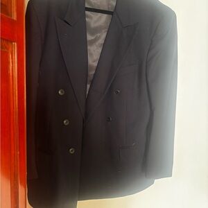 Burberry Dress Suit Coat Classic Jacket Vintage Tuxedo Work Event